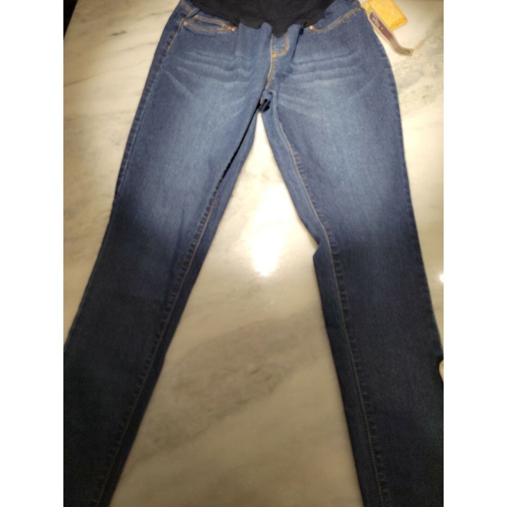 Hybrid & Company Super Comfy Stretch Women's Skinny Maternity‎ Jeans PM4822S Med